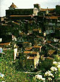 Pohled na Vico del Gargano